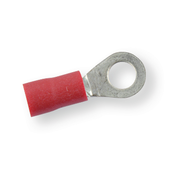 Isolierter Verbinder 5,3 mm rot